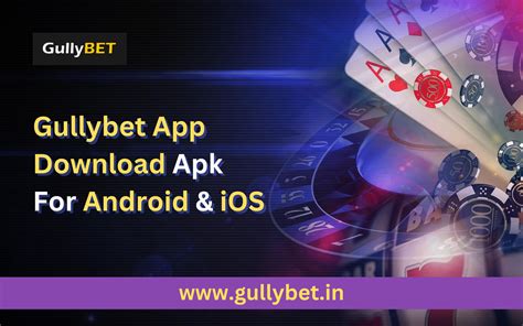 GullyBet app for Android .